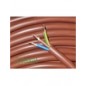 Cavo tripolare 3x1,5 marrone mt100