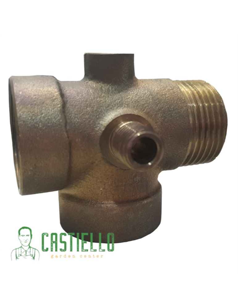 Raccordo pompe ottone 5 vie