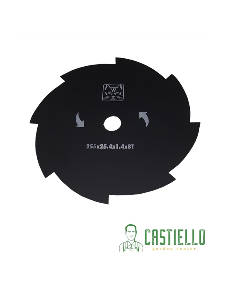 Disco decespugliatore greencat 8 denti