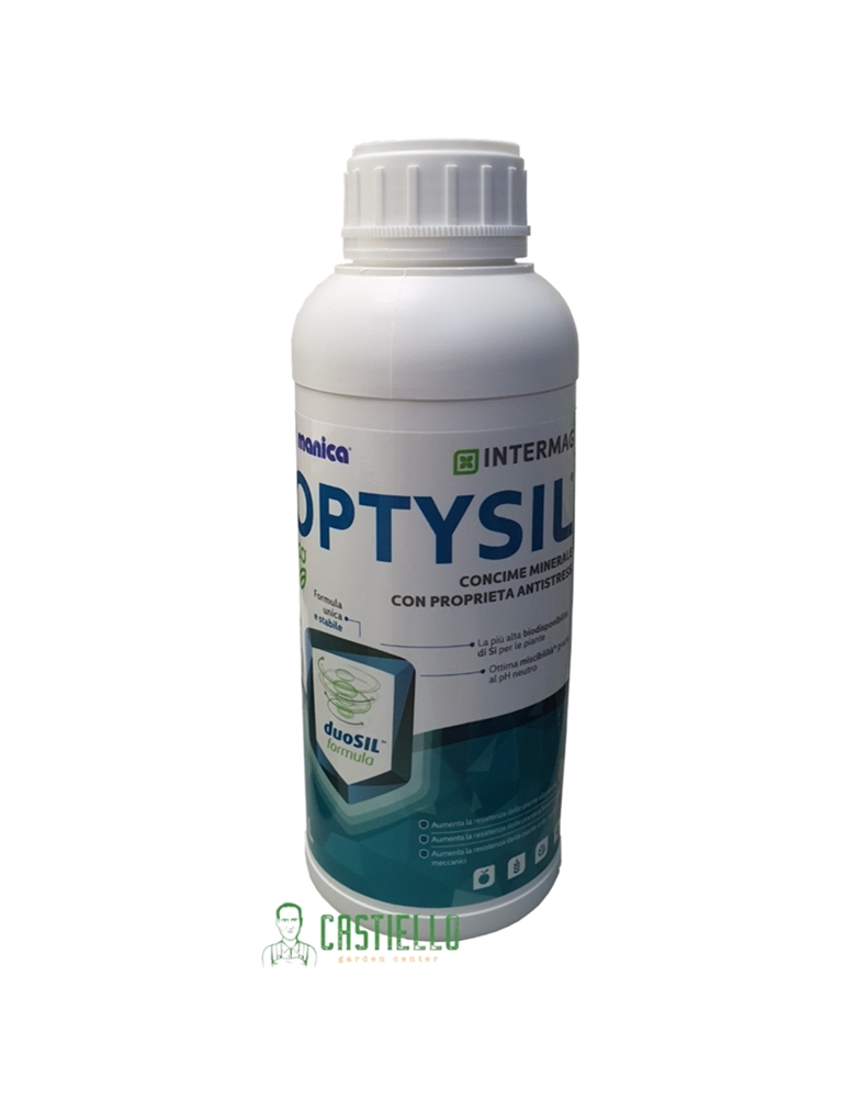 Optysil Bio concime con Silicio e ferro liquido 1lt Manica