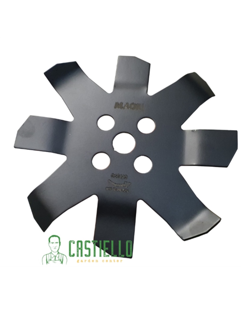 Disco macinatore 8denti 25,4cm sp3