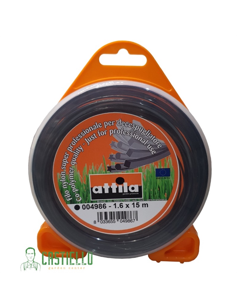 Filo tondo attila d.1,6 x 15mt