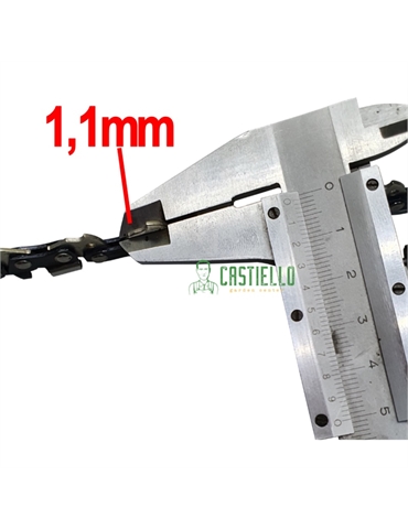Catena motosega 3/8 1,1 mm