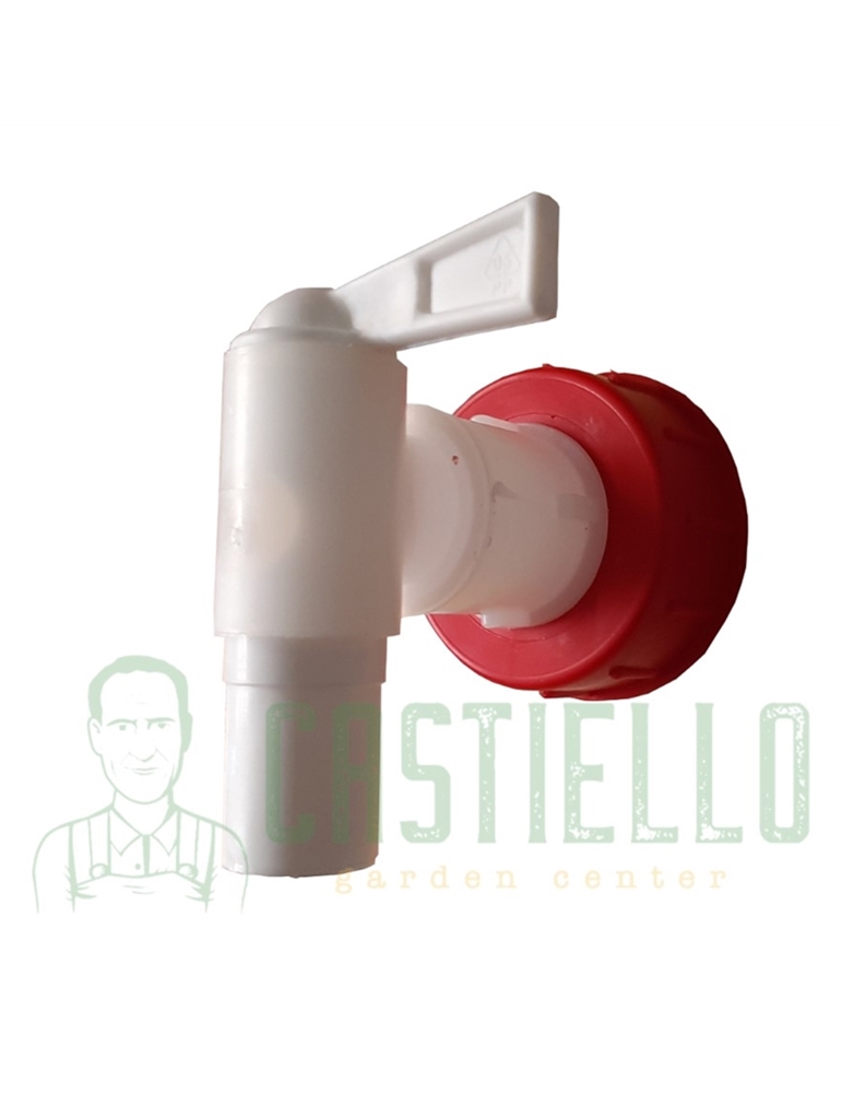 Tappo rubinetto per tanica in plastica