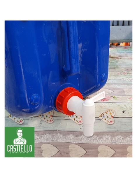 Tappo rubinetto per tanica in plastica