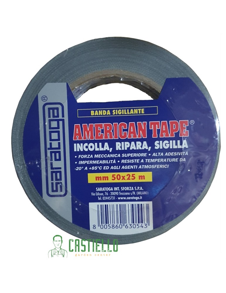 Nastro americano grigio 50x25