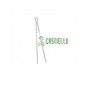 Pinza a molla in ferro x camino 55cm