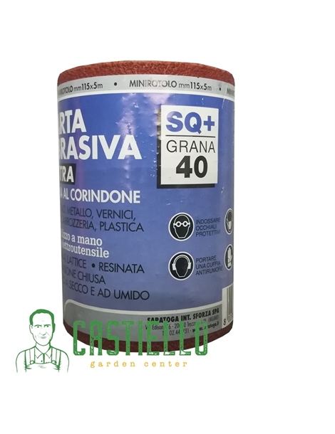 Carta abrasiva grana 40 mt5