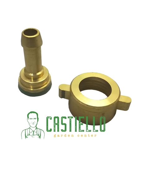 Raccordo portagomma per lancia motop.1/2 MM.8