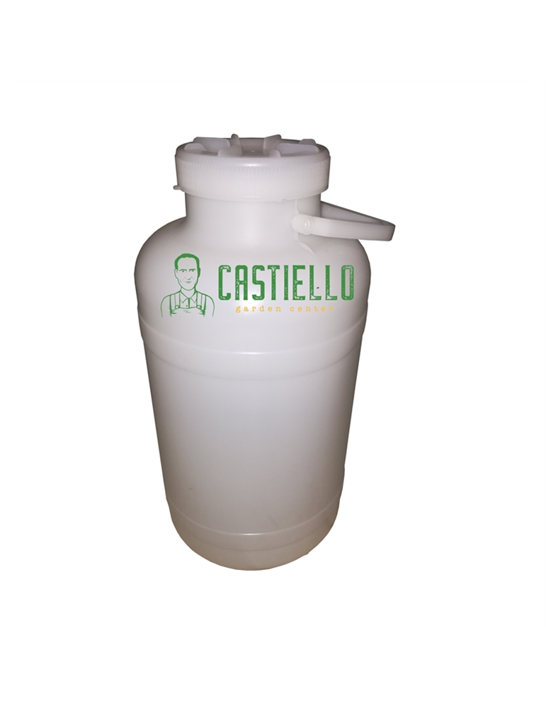 Fusto lt10 plastica bocca larga x olio e latte