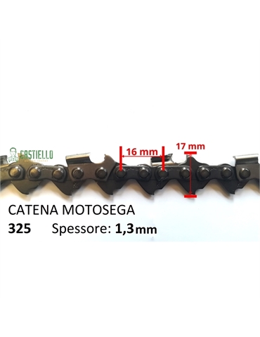 CATENA MOTOSEGA 325 spessore 1,3mm