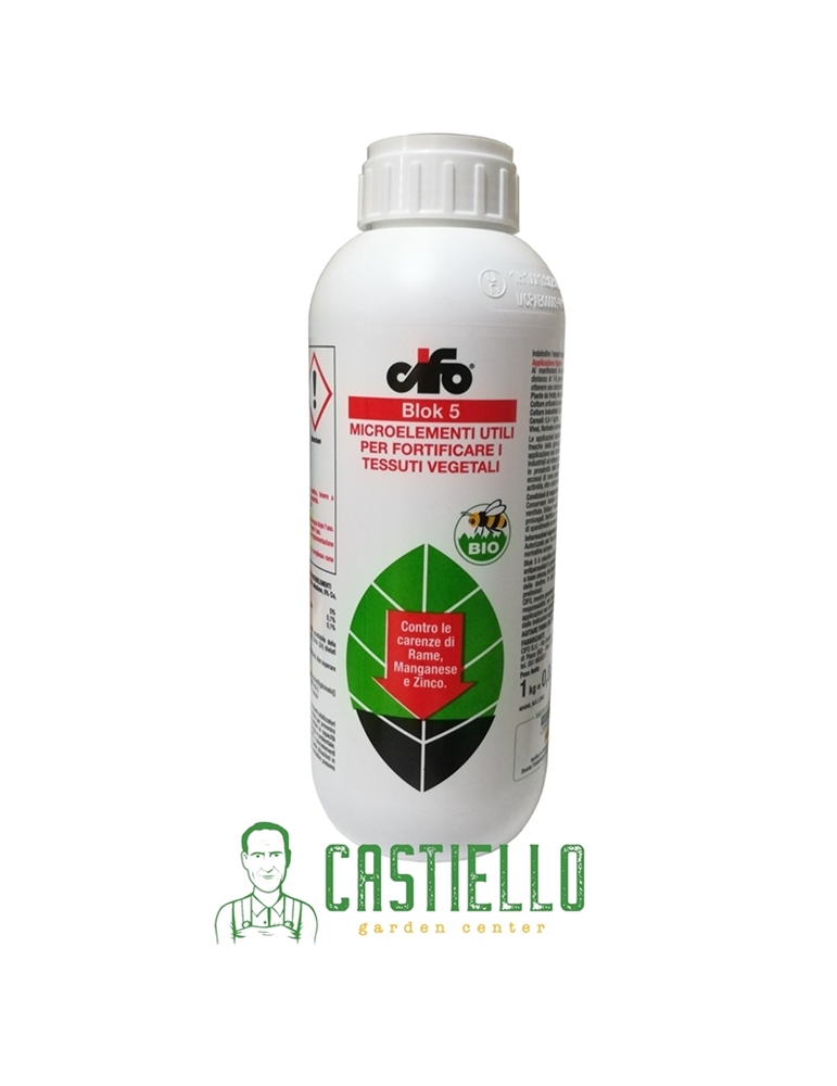 Blok 5 1kg Cifo Concime con rame e alghe Blok 5 1kg Cifo Concime con rame e alghe
