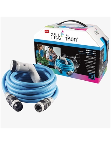 8011963782430 Tubo estensibile ikon 15mt colore azzurro
