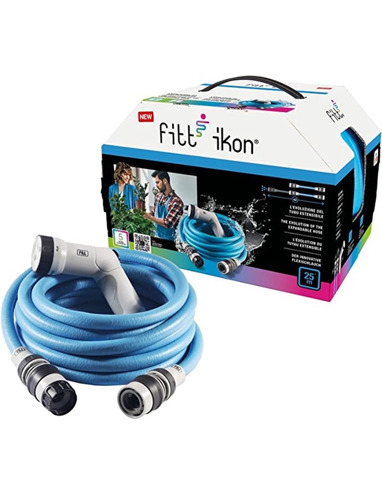 Tubo estensibile ikon 25mt colore azzurro Tubo estensibile ikon 25mt colore azzurro