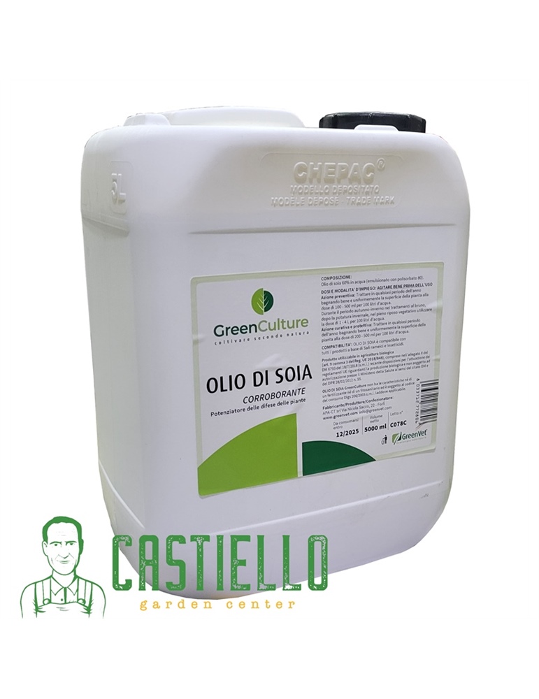 Olio di soia 5000ml greenvet
