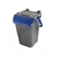 Bidoncino raccolta differenziata ecology 35lt grigio-blu