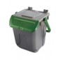 Bidoncino raccolta differenziata ecology 25lt grigio-verde