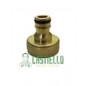 Innesto femmine ottone filettato 1 poli.