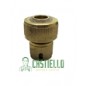 Raccordo rapido ottone per tubi da 3/4