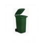 Bidone con ruote raccolta differenziata 240lt verde scuro