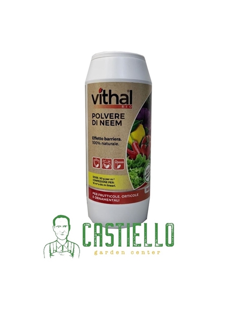 Polvere di neem effetto barriera 800gr Vithal Bio cod.8023868008010
