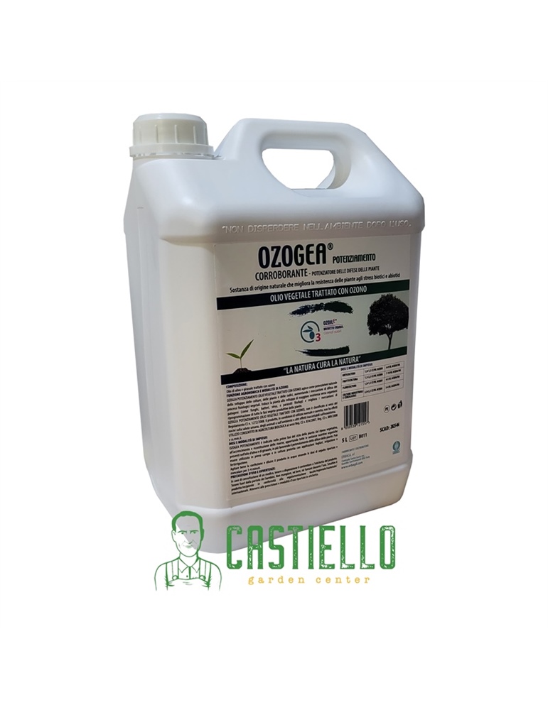 Ozogea corroborante potenziatore 5lt olio con ozono Ozogea corroborante potenziatore 5lt olio con ozono