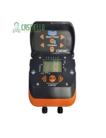 Programmatore elettronico a due vie duplo evolution 8410 claber
