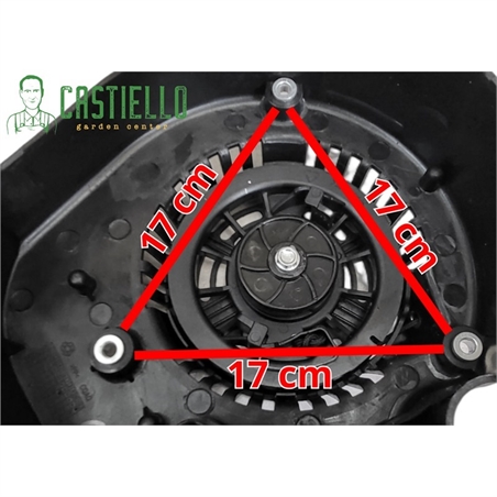 Avviamento  completo motore ggp sv702