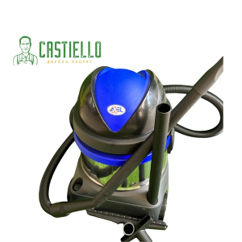 Bidone aspirapolvere e liquidi  axel inox 20 lt