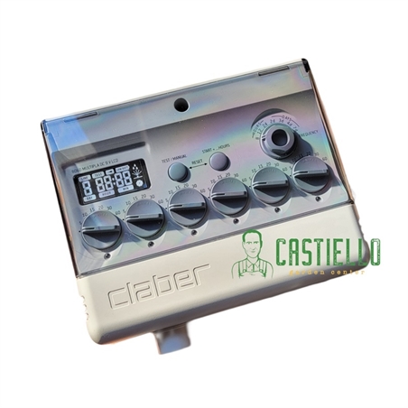 Centralina programmatore multipla DC 9volt 6zone claber 8060 8000625080601