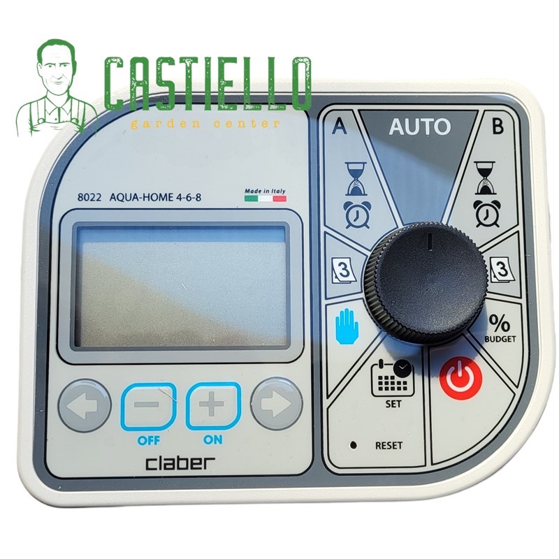 Centralina programmatore Aqua-home 8zone Claber 8022 Centralina programmatore Aqua-home 8zone Claber 8022