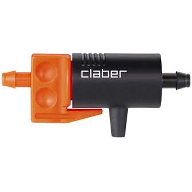 Gocciolatore regolabile Claber 0-6 l/h pz 10 art.91217