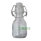 Bottiglia vetro trasparente 75ml c/tappo meccanico