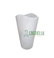 Vaso luminoso bianco 7vaslum