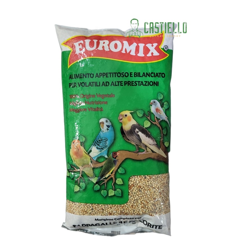 Euromix pappagallini e cocorite kg 1 Padana Sementi