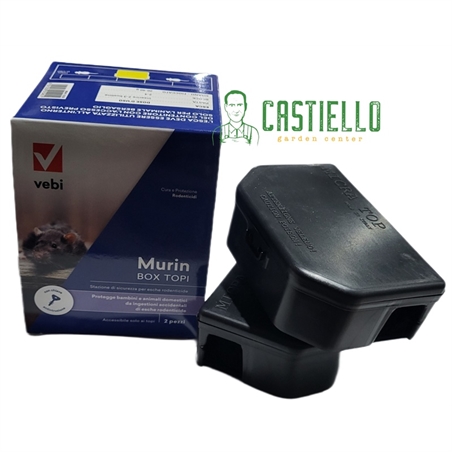 Stazione di sicurezza murin box per topi pz2 vebi cod. 8021235010451