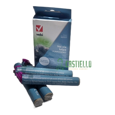 Fumogeno per talpe 4 pz. Vebi cod. 8021235022041