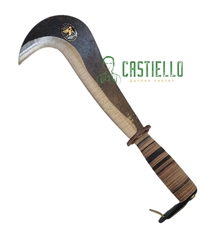 Roncola solita 28 tipo stretto manico in cuoio 7ronts