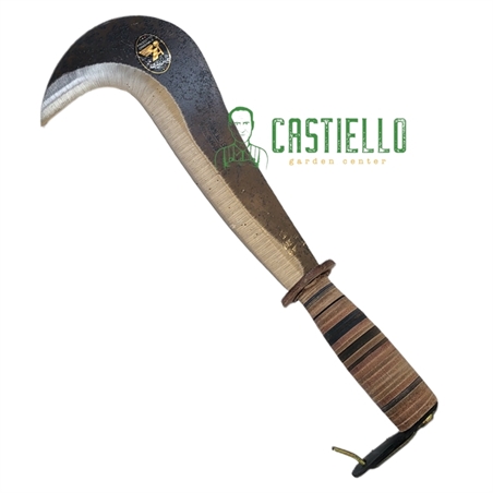Roncola solita 28 tipo stretto manico in cuoio 7ronts