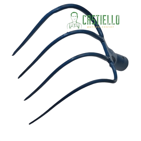forca piegata 4 denti