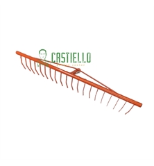 Rastrello brixo ferro p/fieno 20 denti