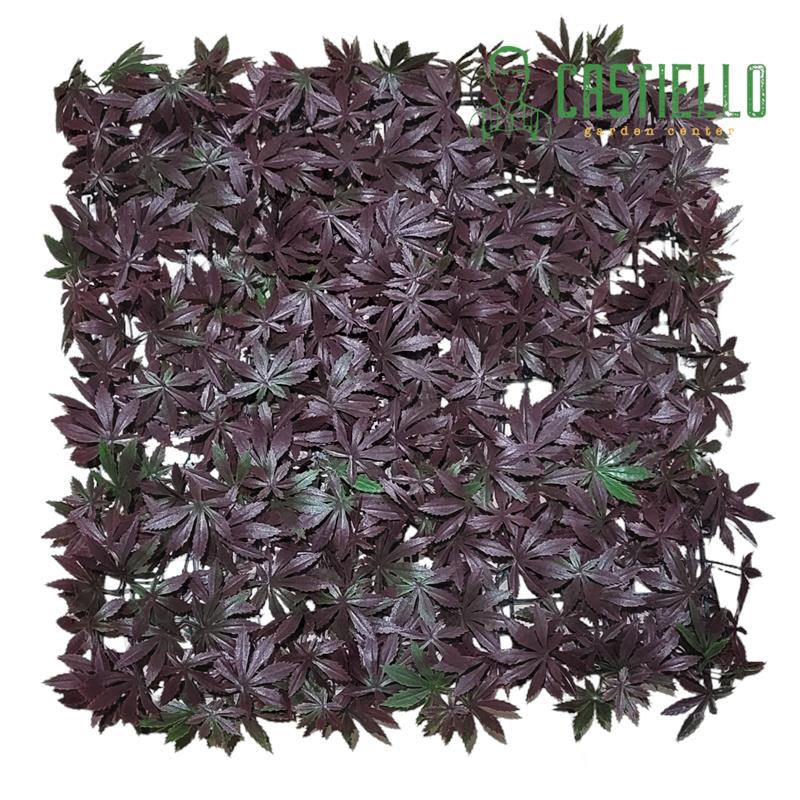 Siepe mattonella Acero rosso 50x50cm