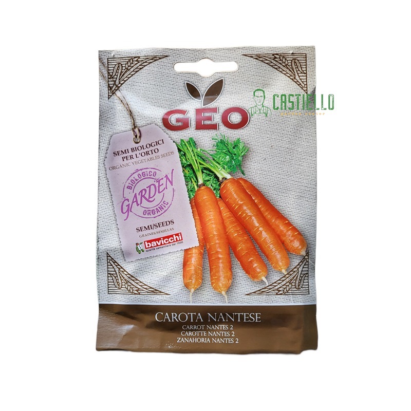 Carota bio orto nantese 2 4gr GEO Carota bio orto nantese 2 4gr GEO