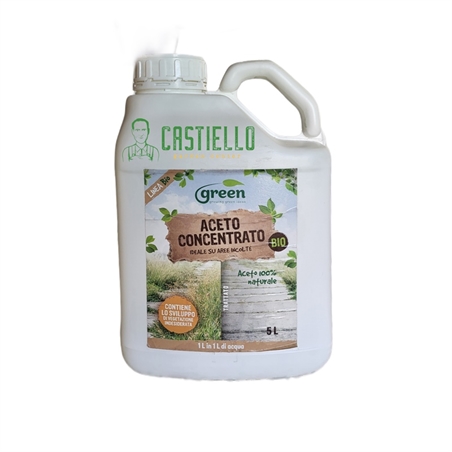 aceto concentrato diserbante bio 5lt