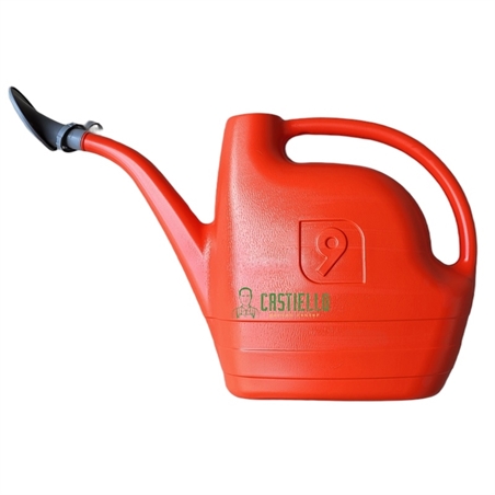 Annaffiatoio in plastica LT9 con rosetta lava