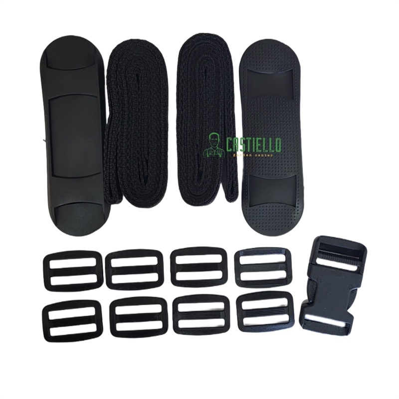 Cintura di sostegno e tracolle per pompa a zaino epoca