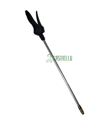 Lancia con impugnatura in plastica nbr alluminio e ottone 42cm
