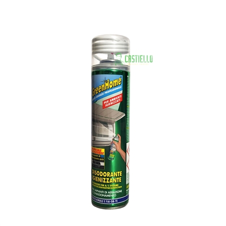Disodorante igienizzante per condizionatori e aereazione greenhome 8005860750760