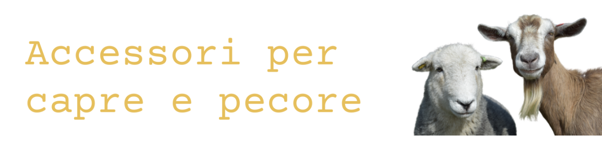 In questa categoria troverai tutti gli articoli per le tue capre e pecore