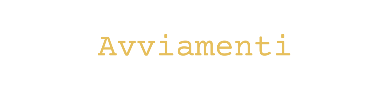 Avviamenti
